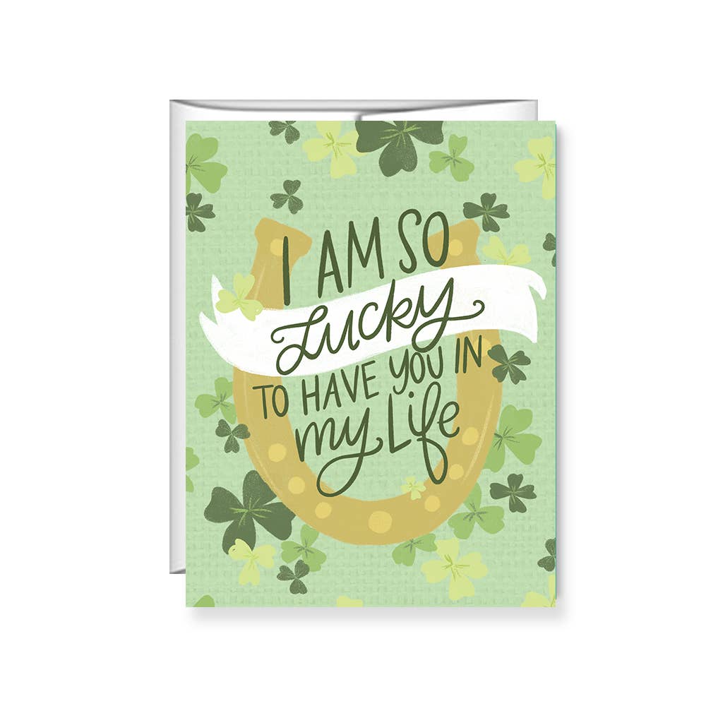 Pen & Paint – Engroshandel Kærlighedskort – Jeg er så heldig at have dig i mit liv, Lykønskningskort