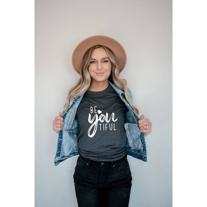 BeYOUtiful Graphic Tee Graphic Tee for wholesale by Bella Me