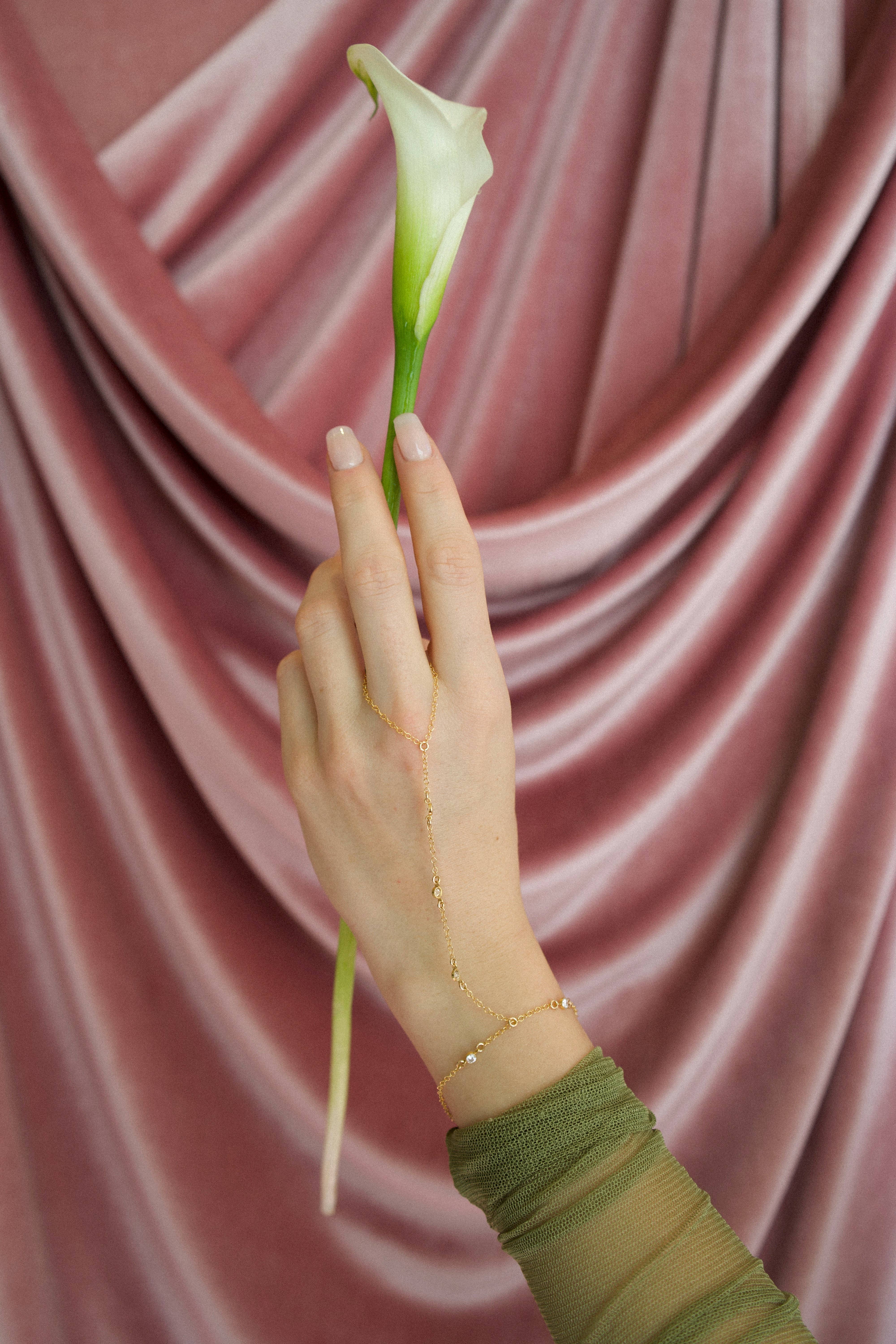 NAiiA - Wholesale Link & Chain Bracelet - Ariella Hand Chain2