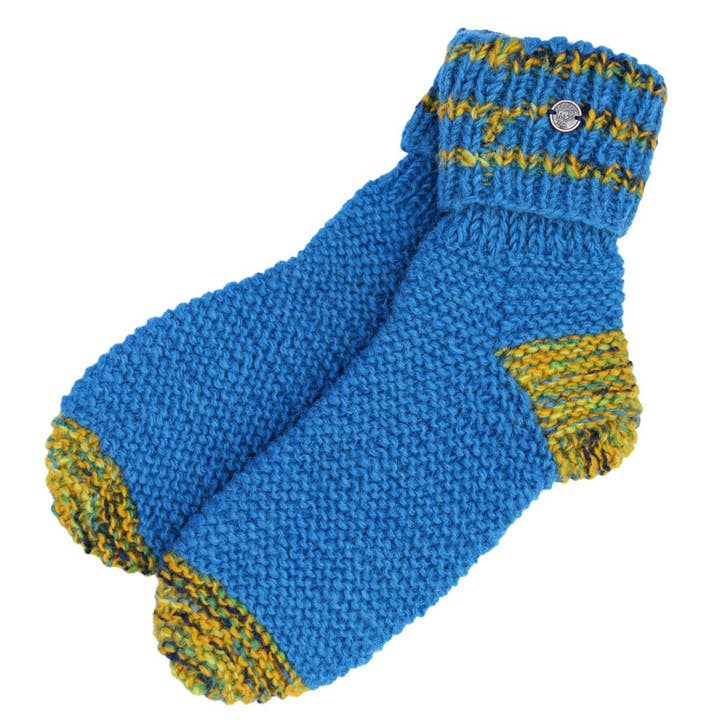 Black Yak Ltd – wholesale Strumptofflor – Unisex – Ren ull - Loungesockor - Rättvis handel