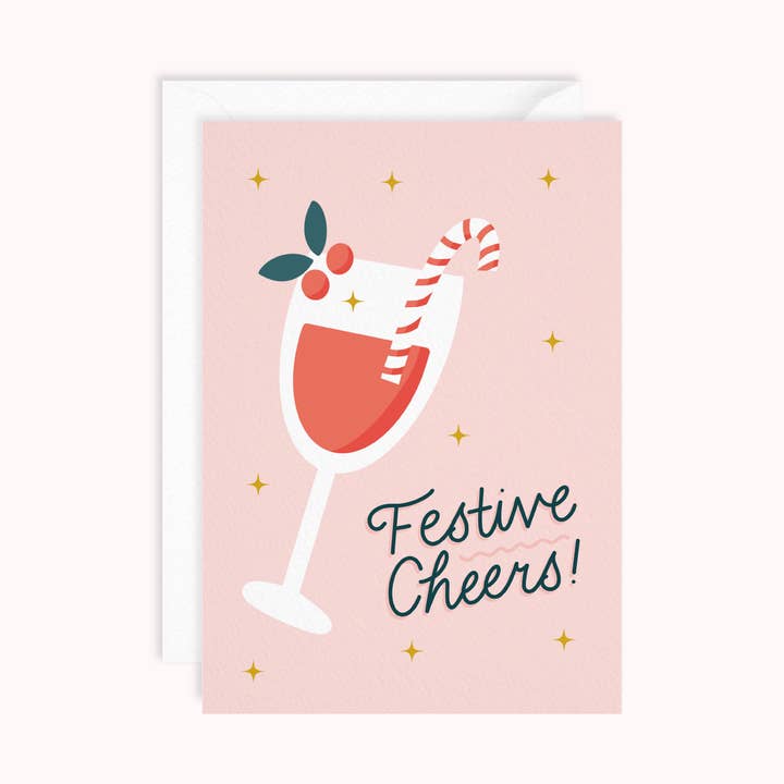 Biglietto di auguri festivo | Biglietto natalizio per la vendita all'ingrosso da parte di Dani White Design