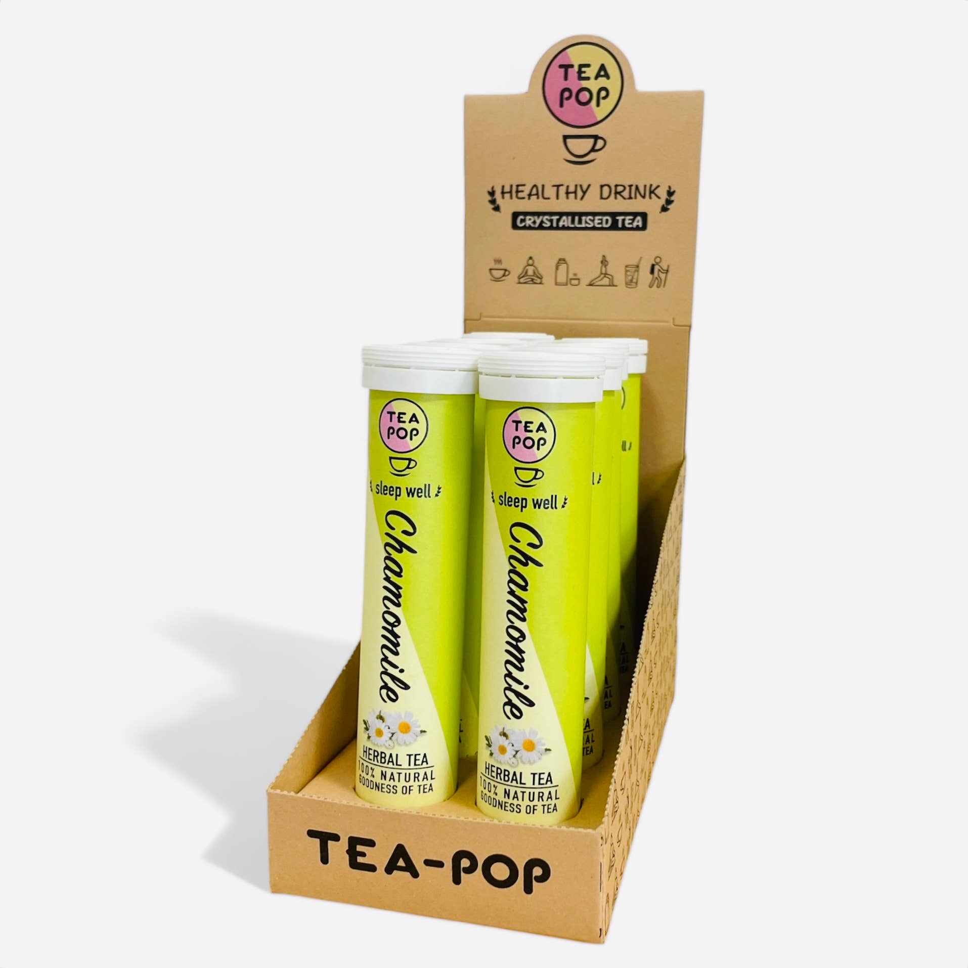 Northern Tea Company - Wholesale Health/Detox Tea - Chamomile Tea-Pop, 100% Natural quick brewing gourmet tea.1