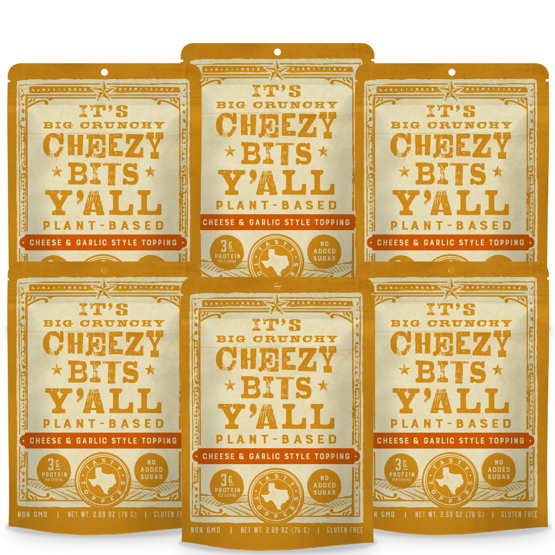 All Y’alls Foods - Wholesale Jerky - NEW! Big Crunchy Cheezy Bits (Retail 6-Pack)0