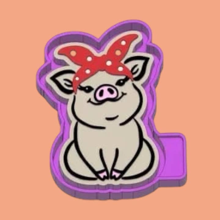 Gris Freshie Silikonform / Formare för wholesale av Roussell Prints and Demand LLC