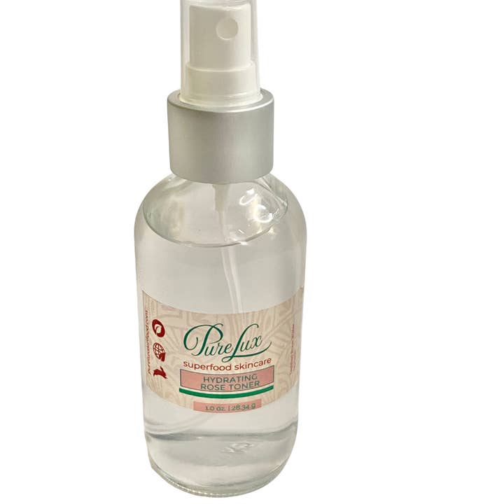 Hydrating Rose Face Toner - 4 oz. for wholesale by Pure LuxFace& Body