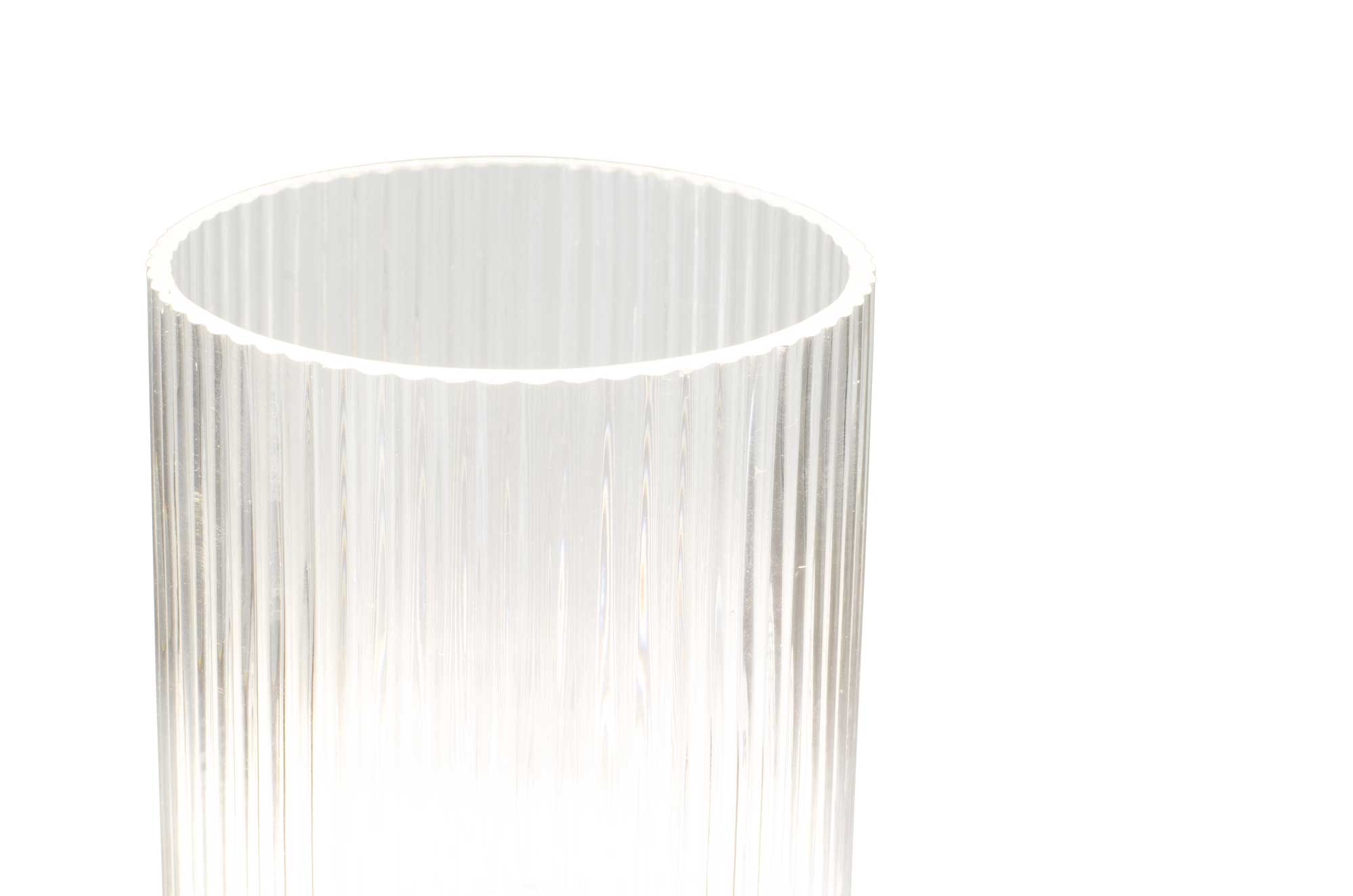 C-Création – Großhandel Stehlampen – Charmy farbige Tischlampe aus geriffeltem Glas3