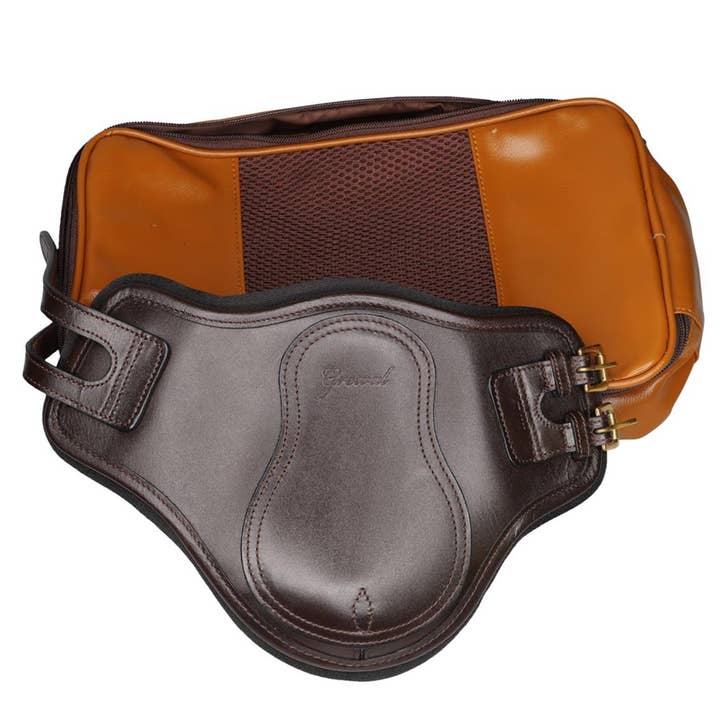 Havana Premium Fetlock støvler i læder og messingspænde for engroshandel hos Grewal Equestrian