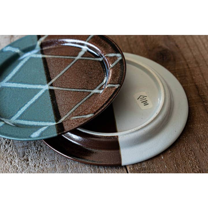 Yamani - Wholesale Salad Plate - Memory of Glaze 16.5cm Rim Plate - White6