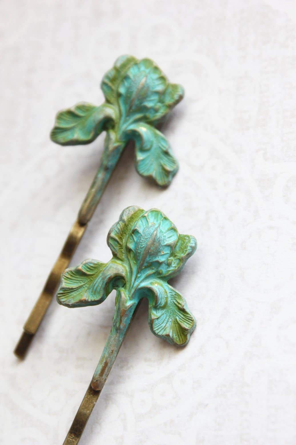 A Pocket of Posies - Wholesale Bobby Pin - Women's - Iris Bobby Pins -  Set of Two Pins7