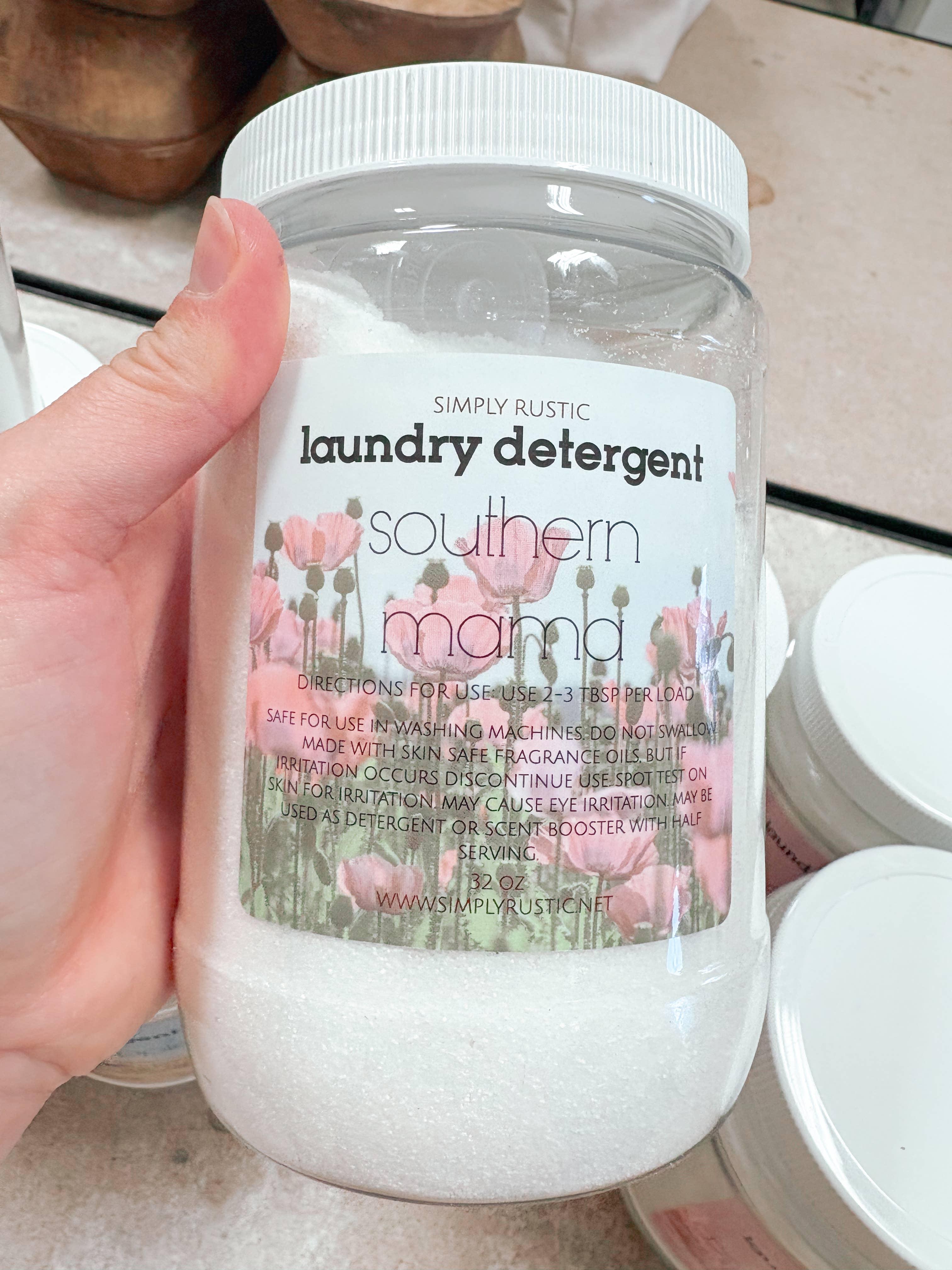 Simply Rustic - Wholesale Laundry Detergent Powder/Pods - Laundry Detergent 32oz5