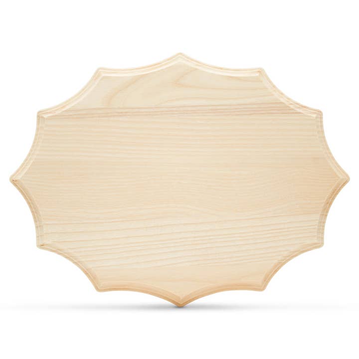 Plaque ovale française, 12 pouces pour la vente par Woodpeckers Crafts