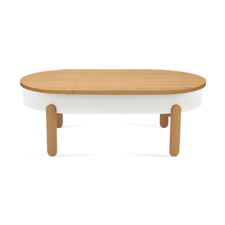 Batea L sofabord i eg og hvid for engroshandel hos Woodendot