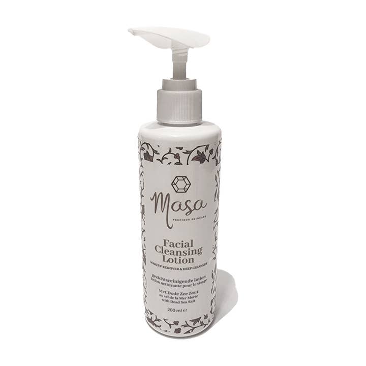 Facial Cleansing Lotion with Dead Sea Salt for wholesale by Masa Skincare
