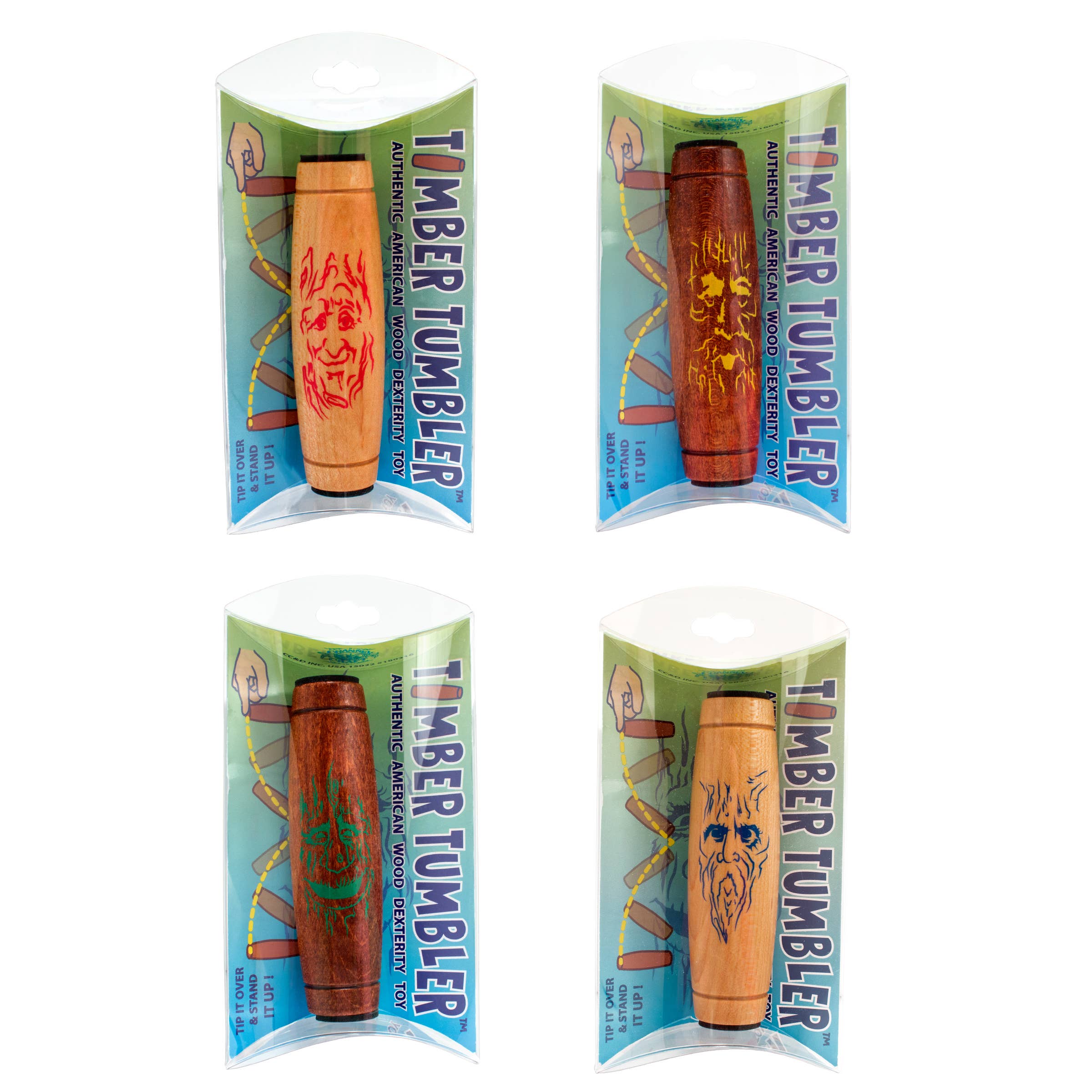 Channel Craft - Wholesale Wood Toy - Kids - Timber Tumbler Peg Pack0