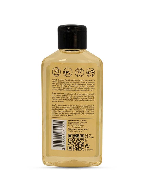 The Cobblers - Wholesale Shoe Polish - Famaco Deep Nourishing Mink Oil - 125ml1