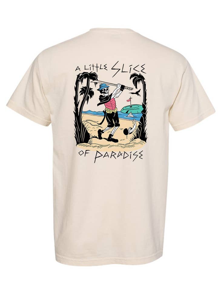 Land Pirate - Wholesale Screen Printed T-Shirt - Unisex - the 'Slice'1