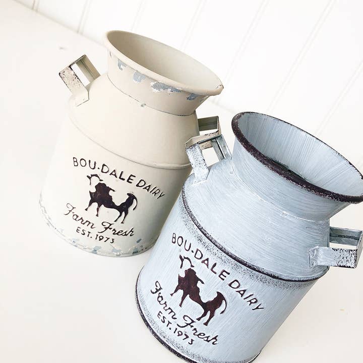 Foundations Decor - Wholesale Decorative Jar - Foundations Decor Decorative Milk Cans