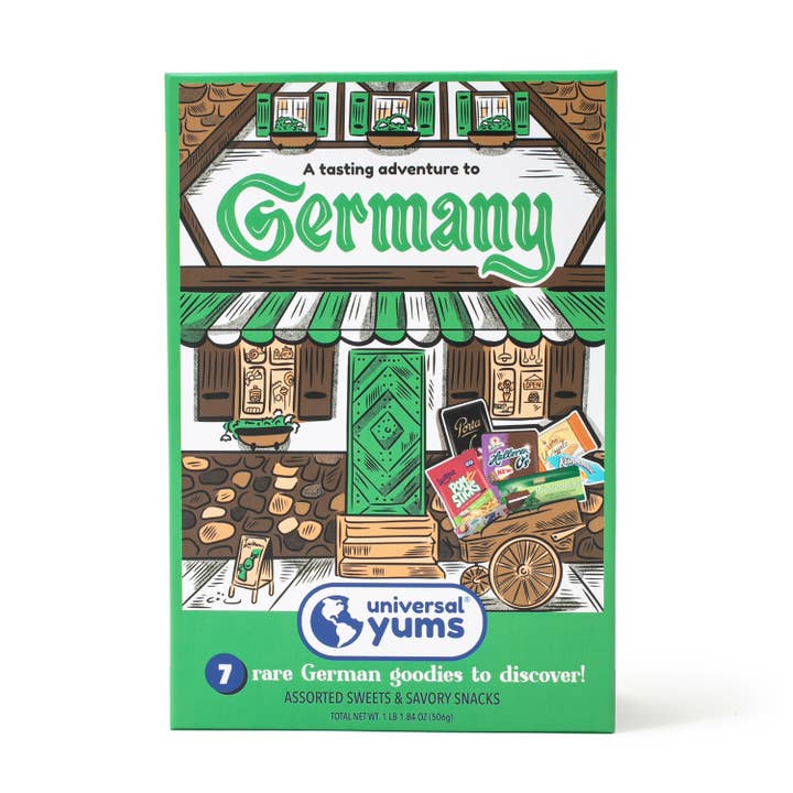 Universal Yums - Wholesale Food Gift Basket - Germany Tasting Adventure1