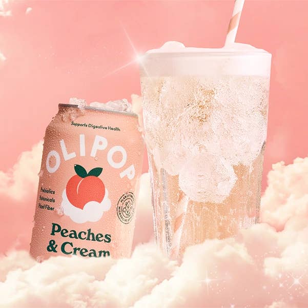 Olipop - Wholesale Soda/Carbonated Drink - Peaches & Cream