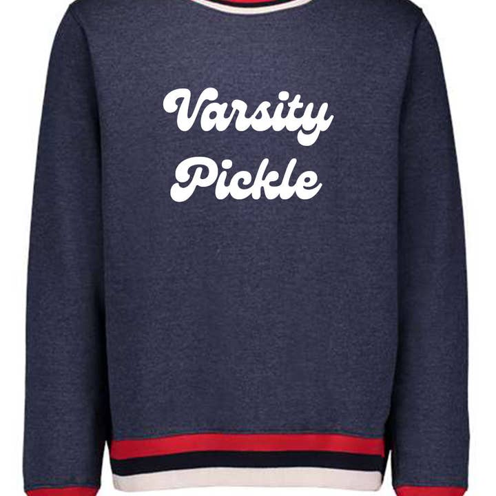 Sudadera Vintage Varsity de Pickleball Sobredimensionada (Unisex) para venta al por mayor de Apparel Now