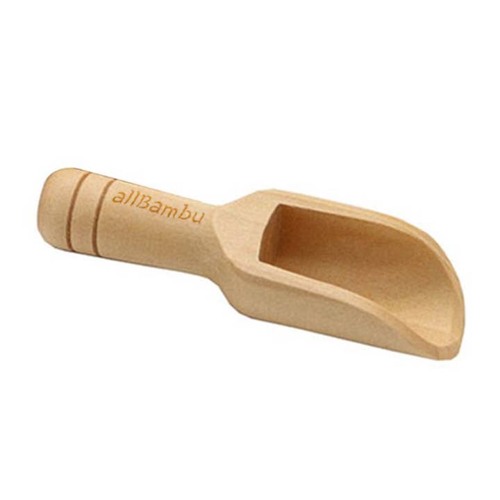 allBambu Inc - Wholesale Kitchen Tool/Gadget - Mini Wooden Scoop