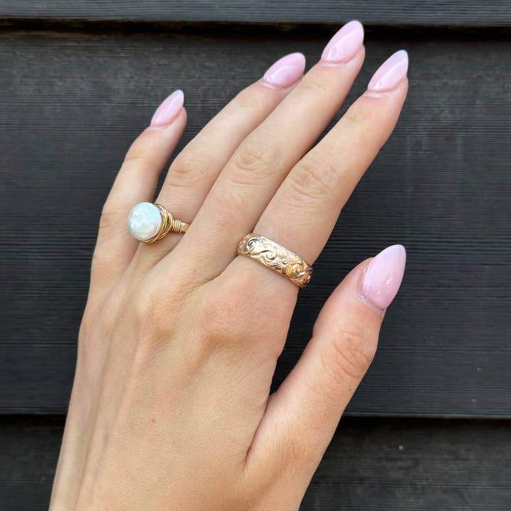 Anillo Flora para venta al por mayor de Nashelle Jewelry