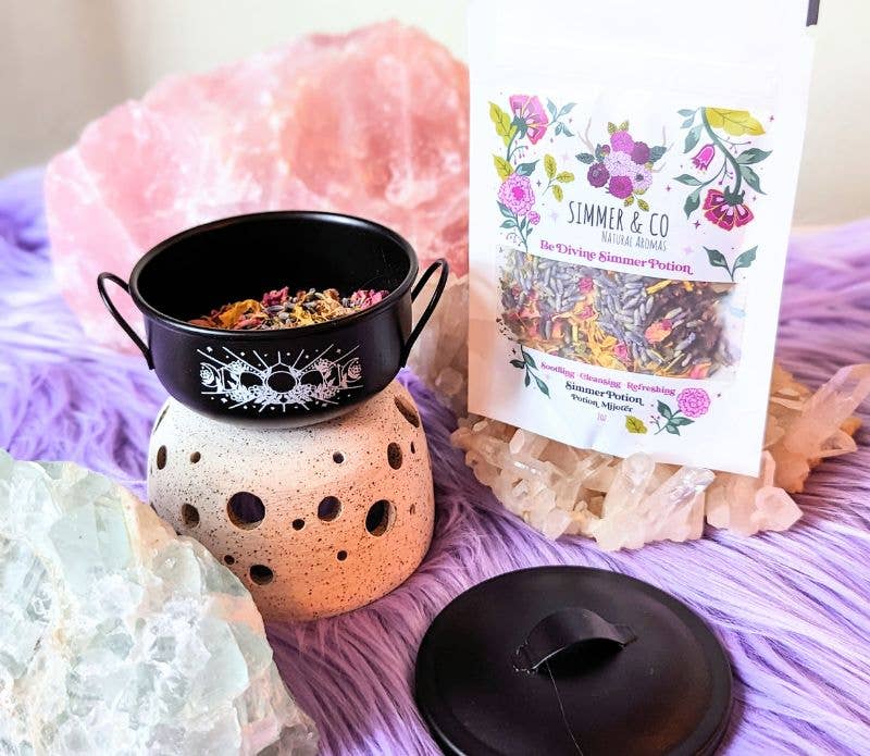 Goddess Provisions - Vente Accessoire de méditation - Potion de mijotage : maison de sorcière, sortilège, rituel, purification, paix3