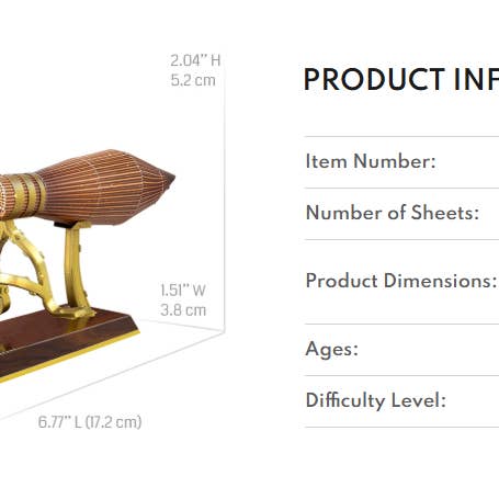 Metal Earth - Wholesale DIY Craft Kit - Harry Potter Nimbus 2000 - Metal Earth DIY 3D Model kit