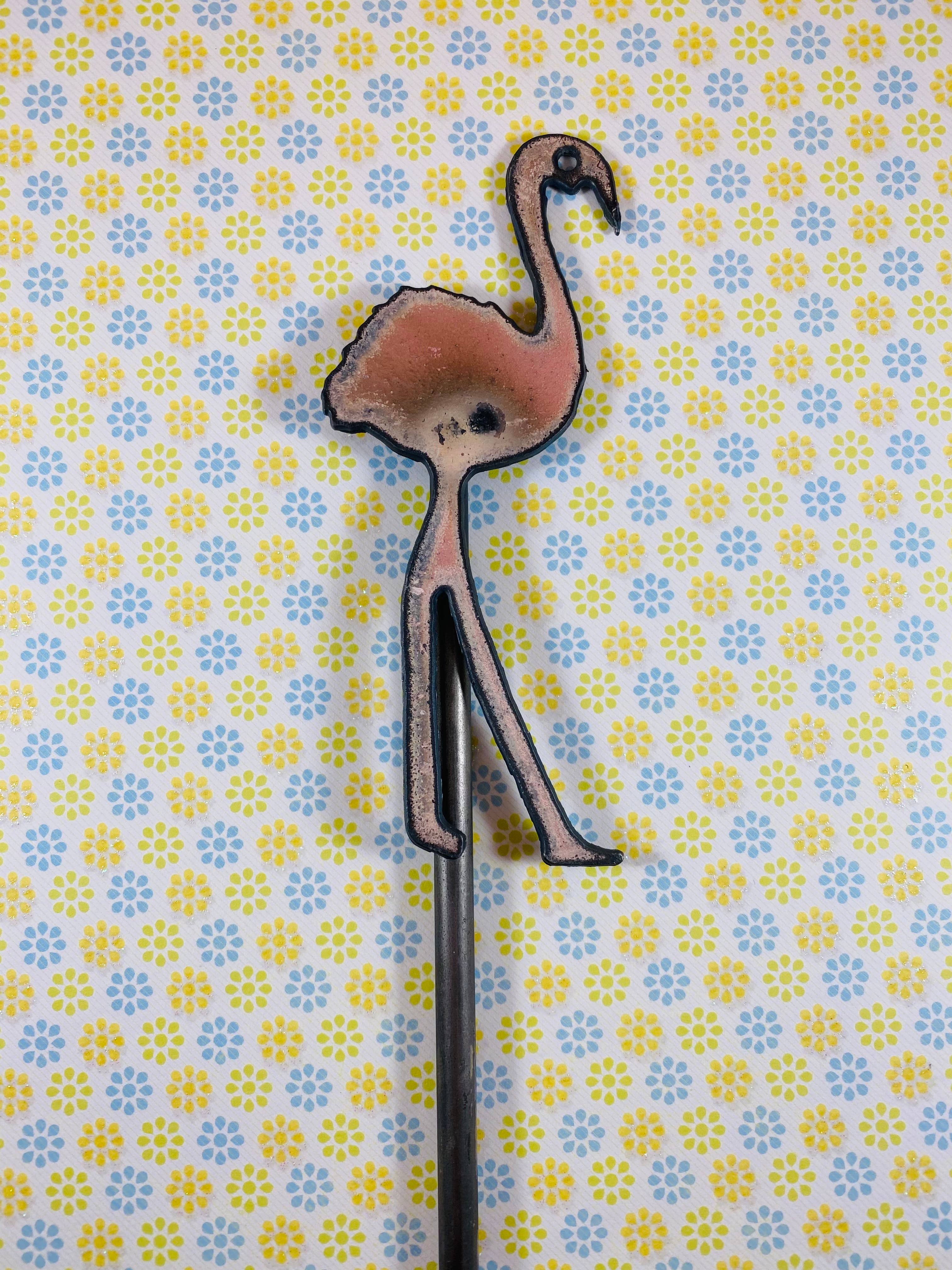 Iron Jewel – Großhandel Pfosten/Pfähle – Flamingo Plant Stakes nautische Küste Geschenke Souvenir USA4