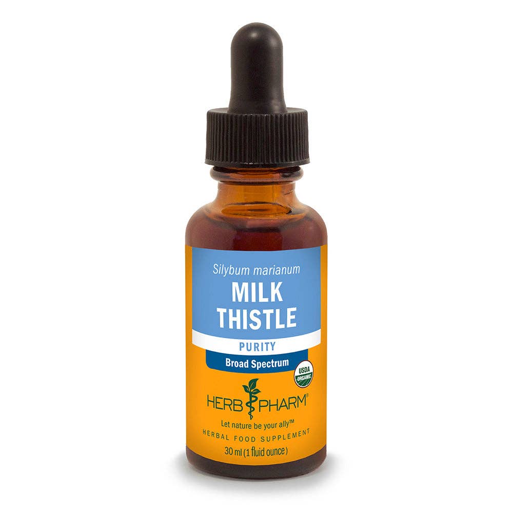 Brand Organic – wholesale Oral supplement/vitamin – Herb Pharm Milk Thistle 30ml Organic0
