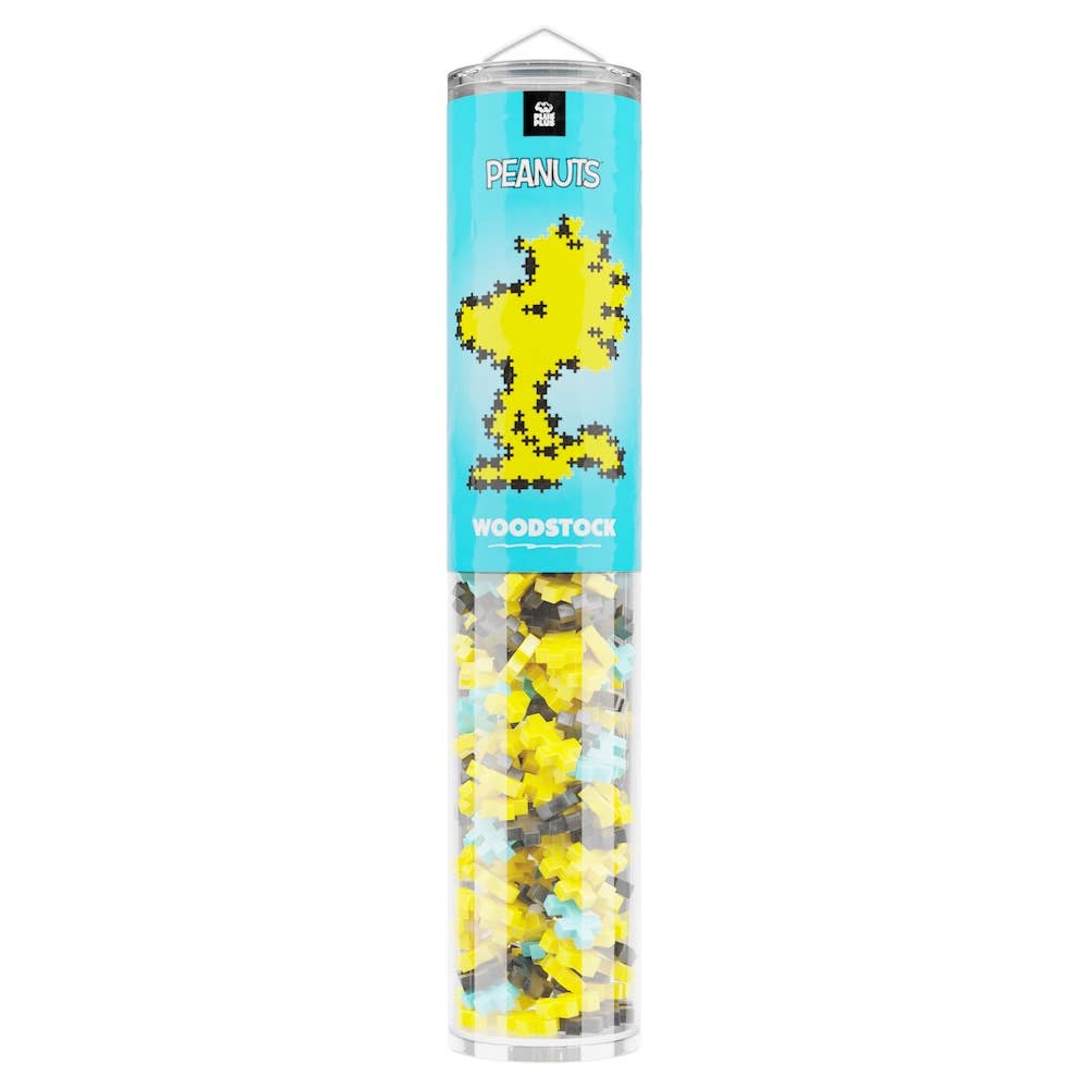 Plus-Plus USA - Wholesale Build-a-Toy - Kids - Peanuts Puzzle By Number – Woodstock 275 pc Tube0