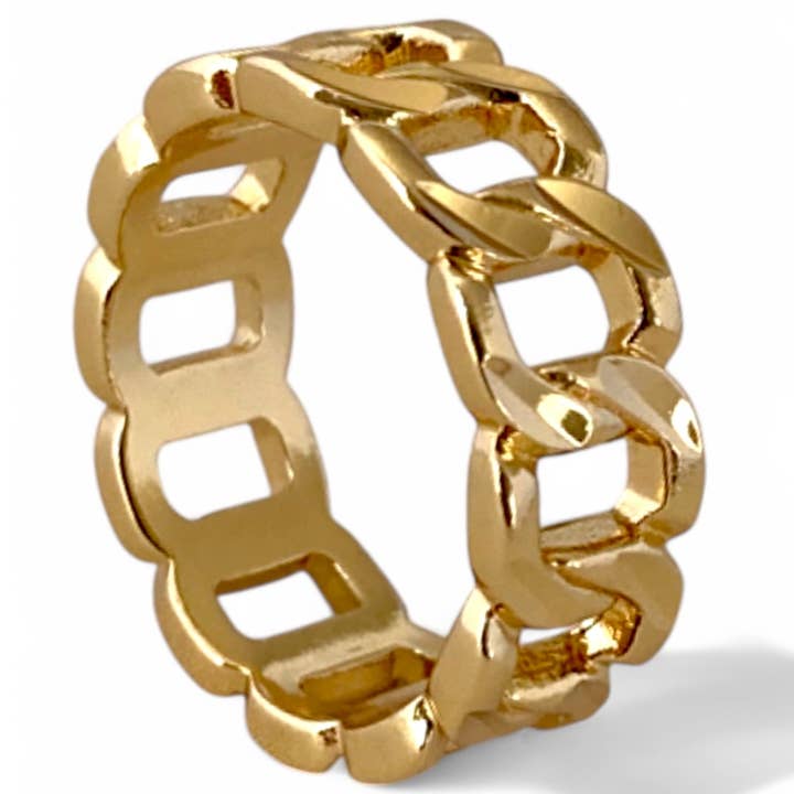 SPARROW - Wholesale Chain Ring - The Jada Chain Link Ring