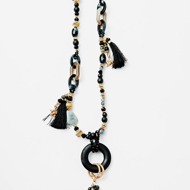 Lovelika - Wholesale Y-Neck/Lariat Necklace - Long resin necklace - Claire2
