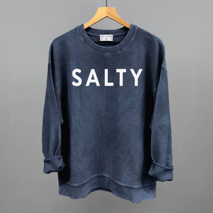 Salé (Blanc) pour la vente par Ivy + Cloth