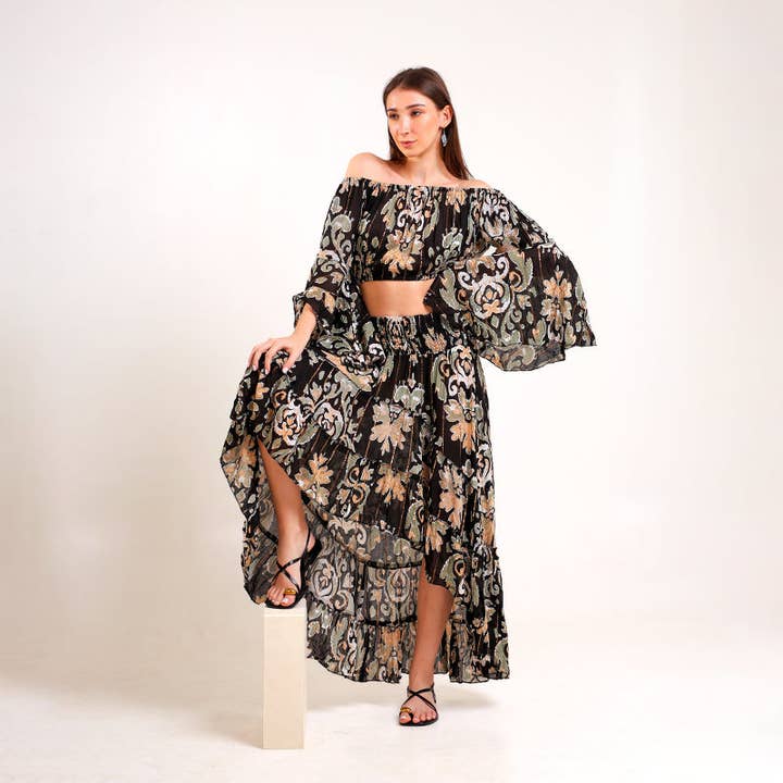 Boho Noir Enchanted Bloom Set for wholesale by Letoz