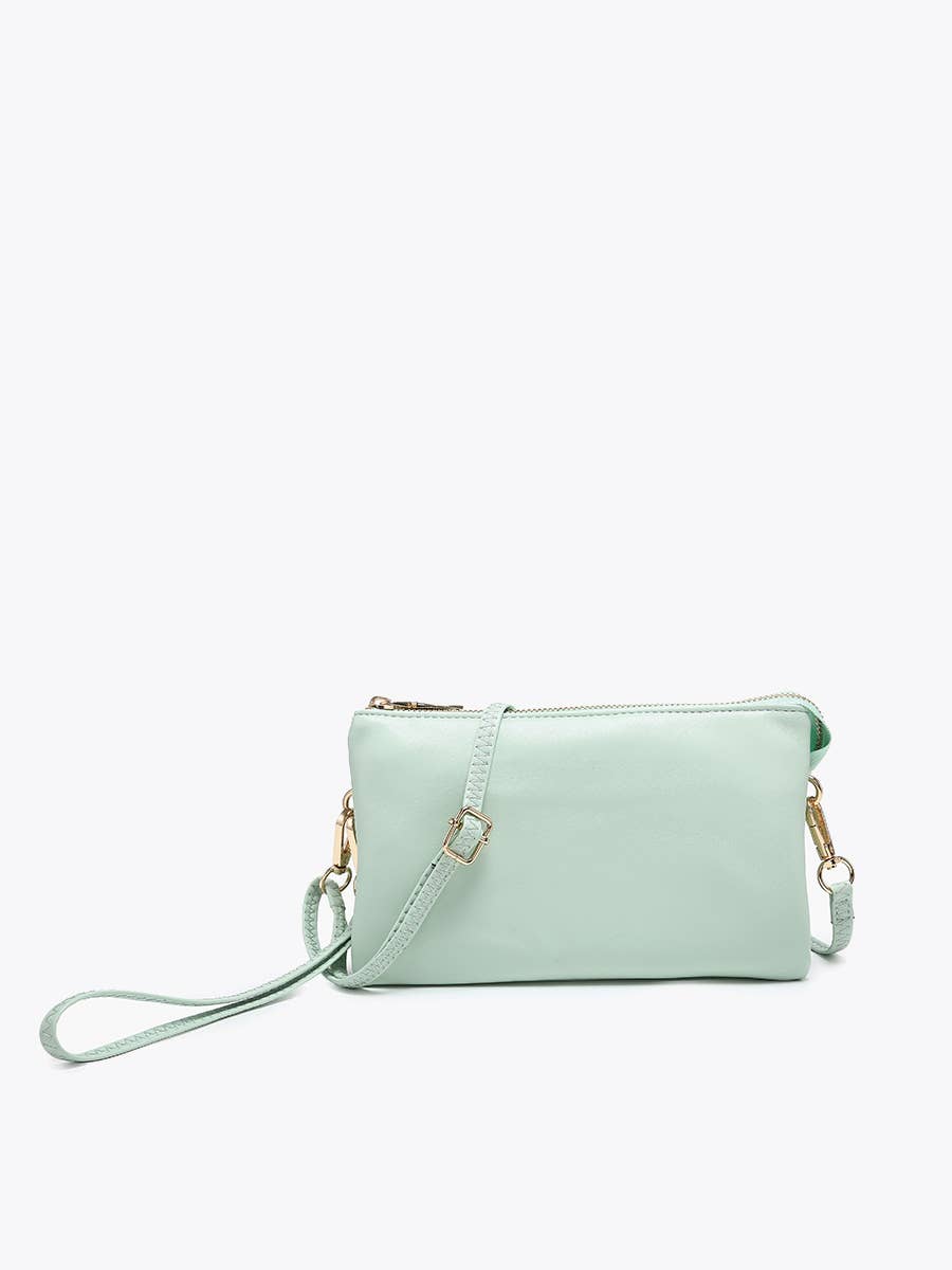 Jen & Co. - Wholesale Crossbody Bag - Women's - M013 Riley Monogrammable 3 Compartment Crossbody/Wristlet53