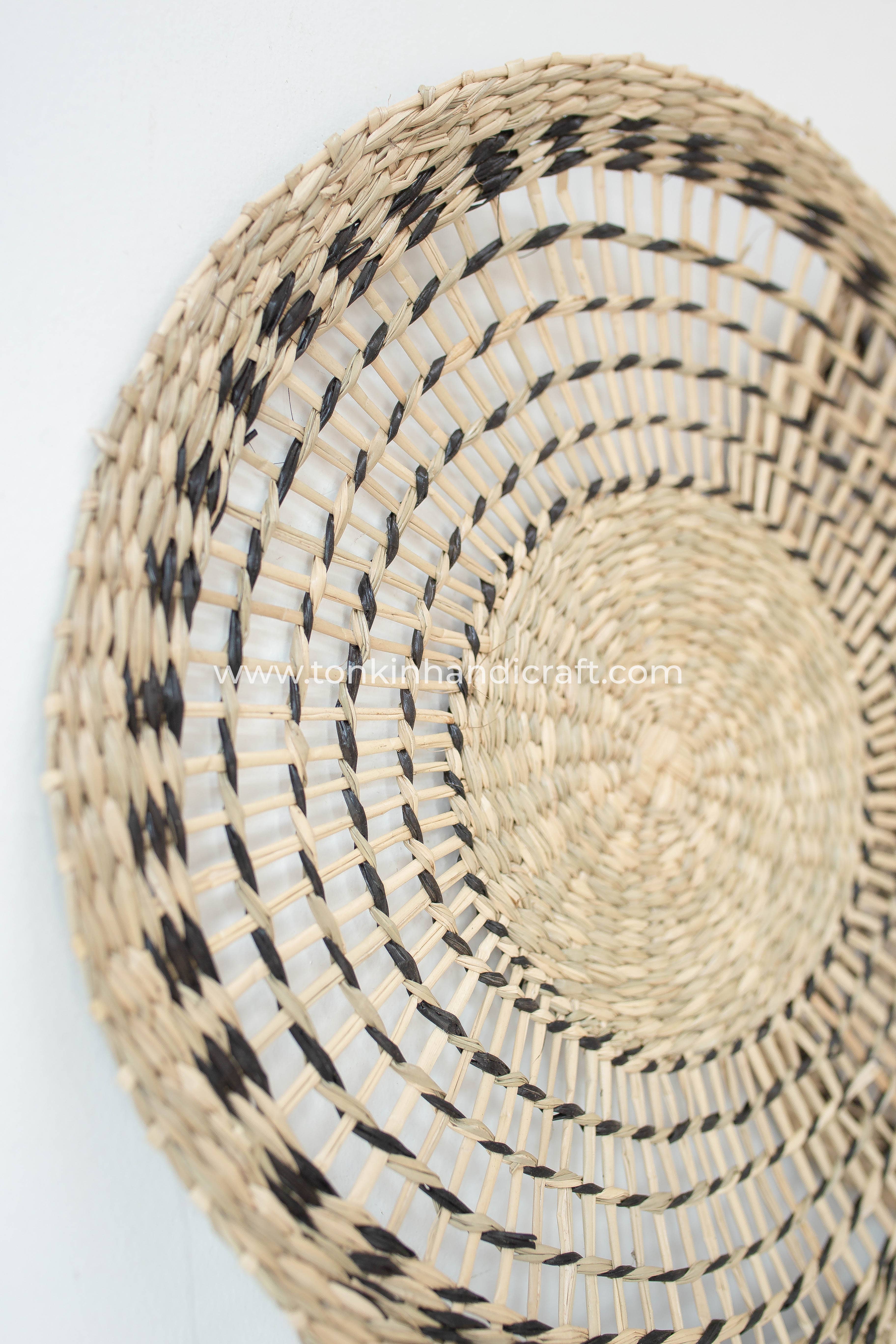 Tonkin Handicraft - Wholesale Wall Accent - Wall Basket Decoration8