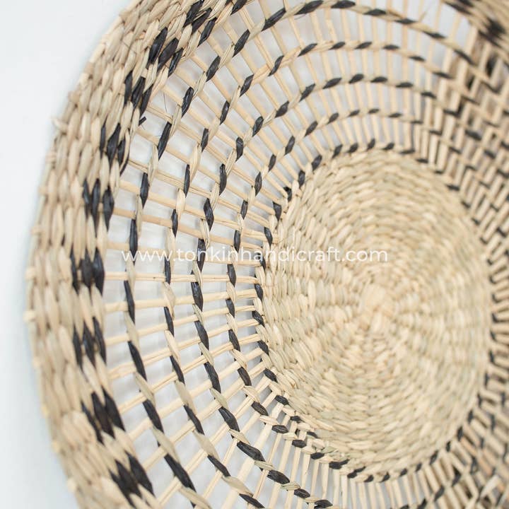 Tonkin Handicraft - Wholesale Wall Accent - Wall Basket Decoration8