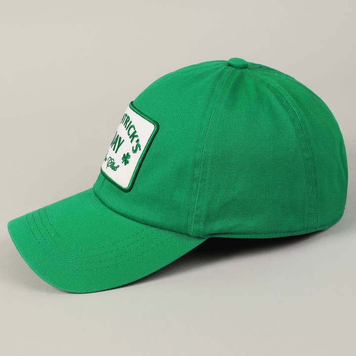 Fashion City - Wholesale Baseball cap – Unisex - ST. Patrick's Day Embroidery Patch Baseball Cap7