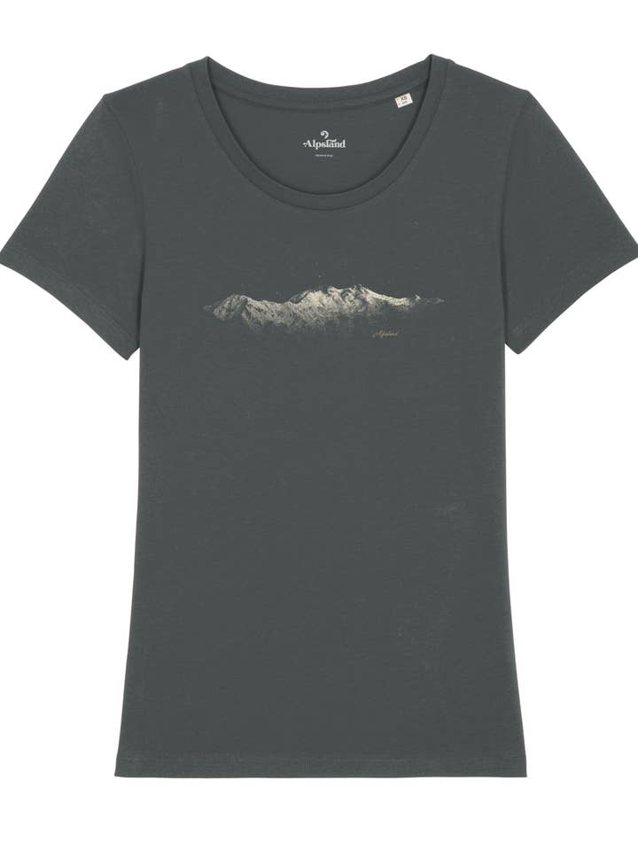 Berg bei Nacht - Damen Premium Organic Shirt für den Großhandel von Alpsland
