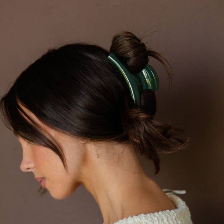 Shop Andi - Wholesale Hair Clip - Women's - Fall Curved Claw Clip8