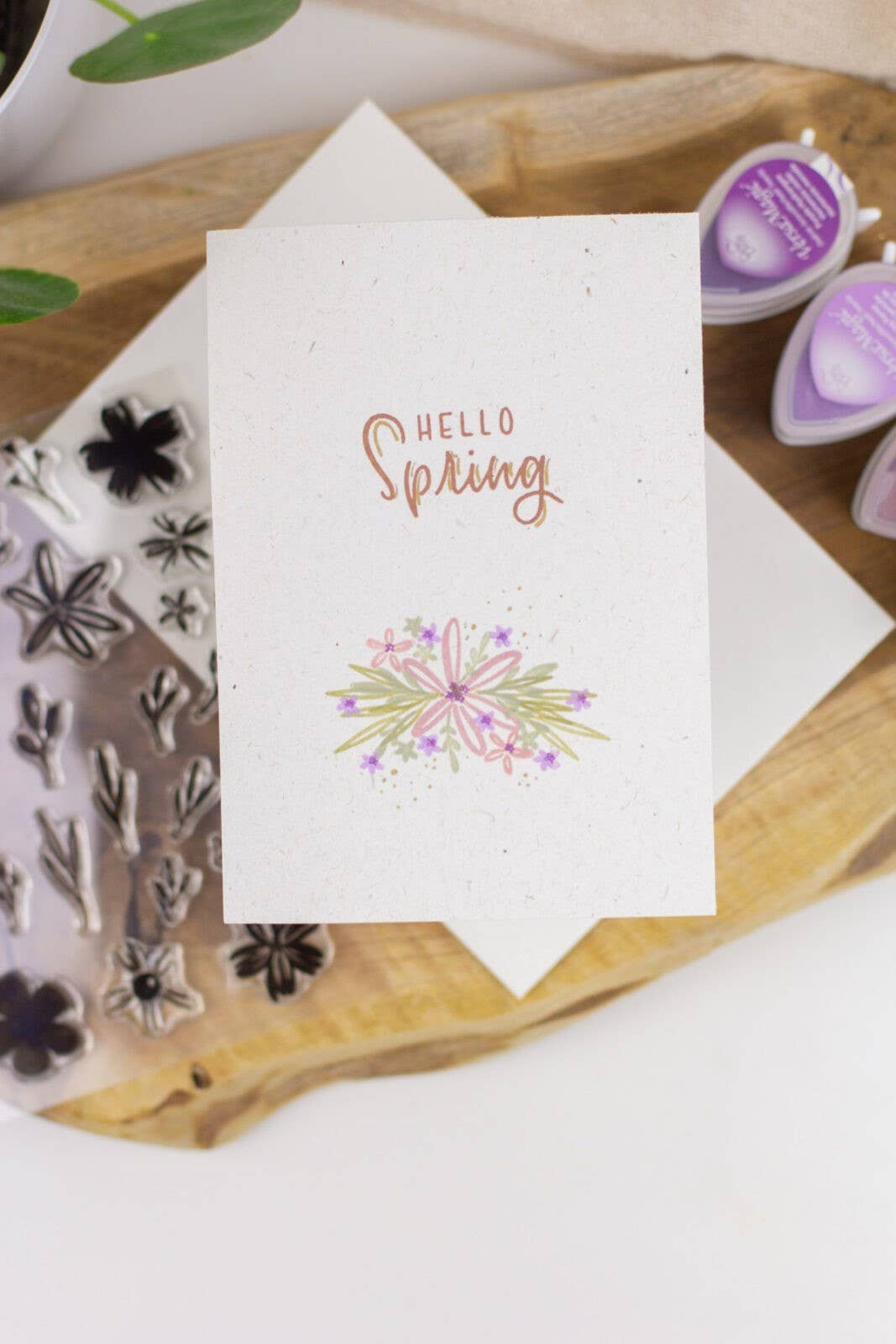 Freulebnis - eine Marke von Unsere kleine Bastelstube – Großhandel Gummi-/Dekostempel – Freulebnis Stempelset Blumenliebe - Clear Stamps9