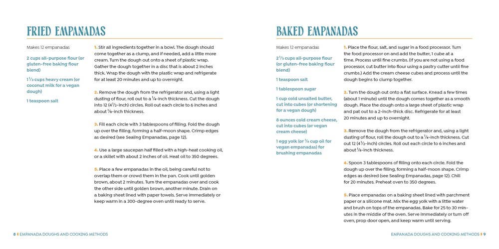 Gibbs Smith - Vente Pâtisserie et desserts - Empanadas2