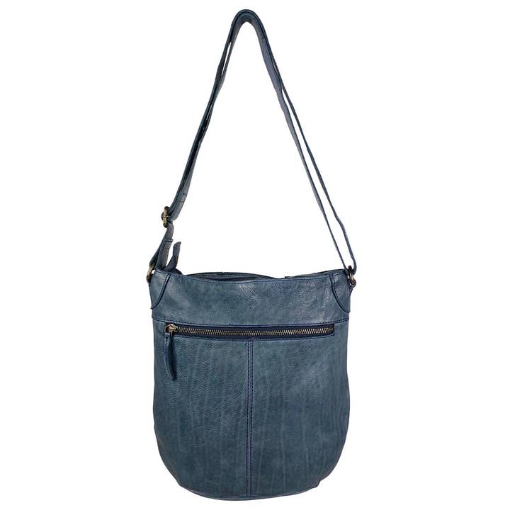 Arrigo - Wholesale Crossbody bag – Women's - Arrigo Ladies Crossbody Shoulder Washed Leather35