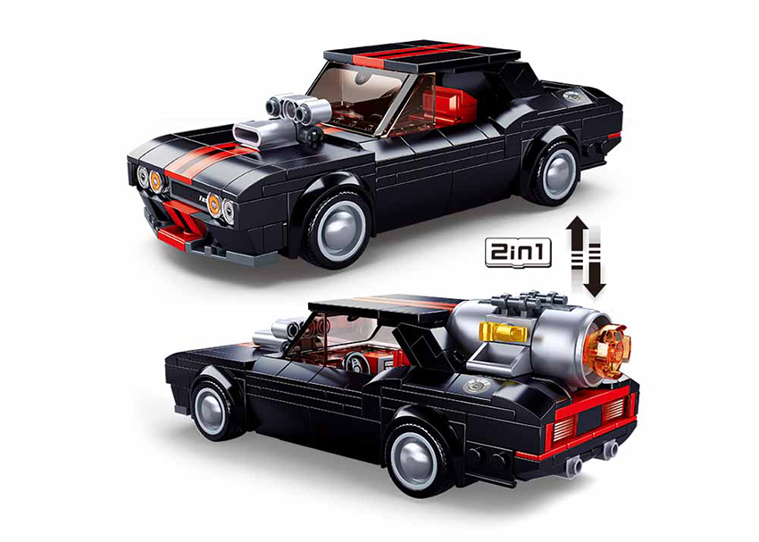 Sluban Europe BV - Wholesale Toy Car/Truck - Kids - M38-B1085/Modelbricks street racer4