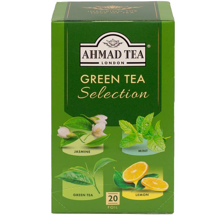 Green Tea Selection - 20 Teabags for wholesale by Ahmad Tea