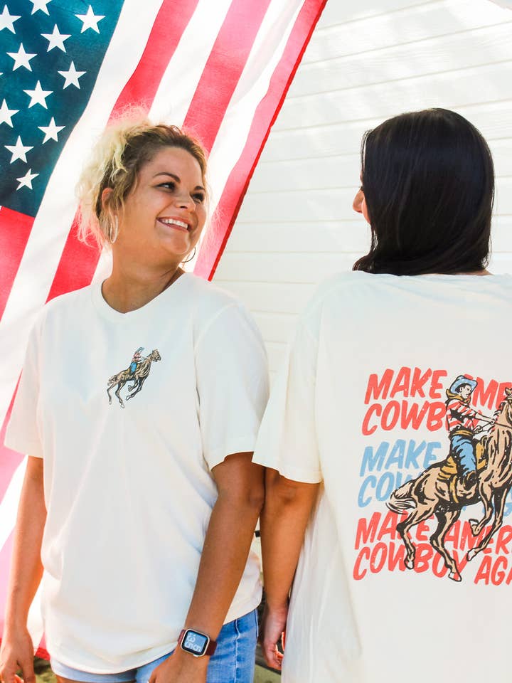 MAKE AMERICA COWBOY AGAIN for wholesale by Spirit+Tribe