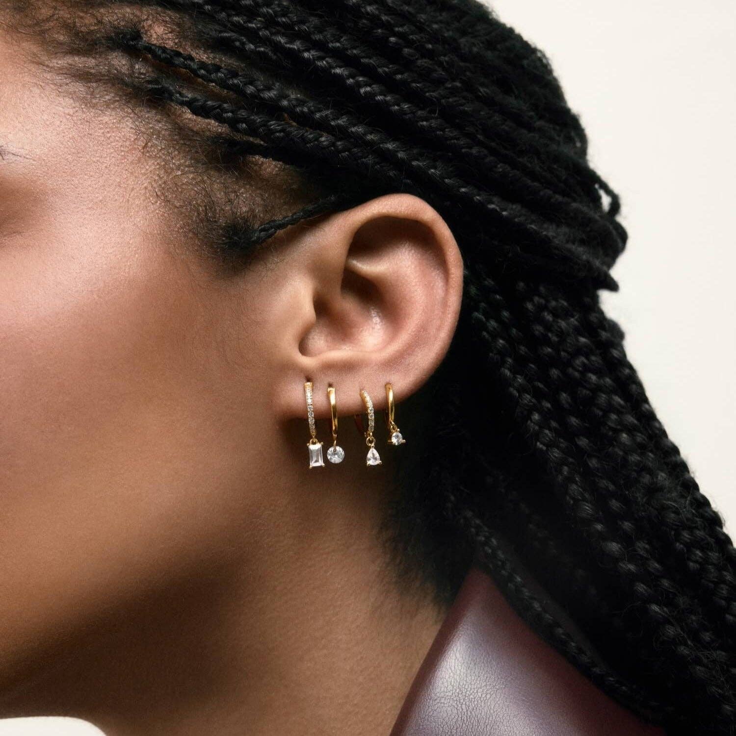 Pohesia - Wholesale Huggie Earrings - MELBOURNE EARRING6