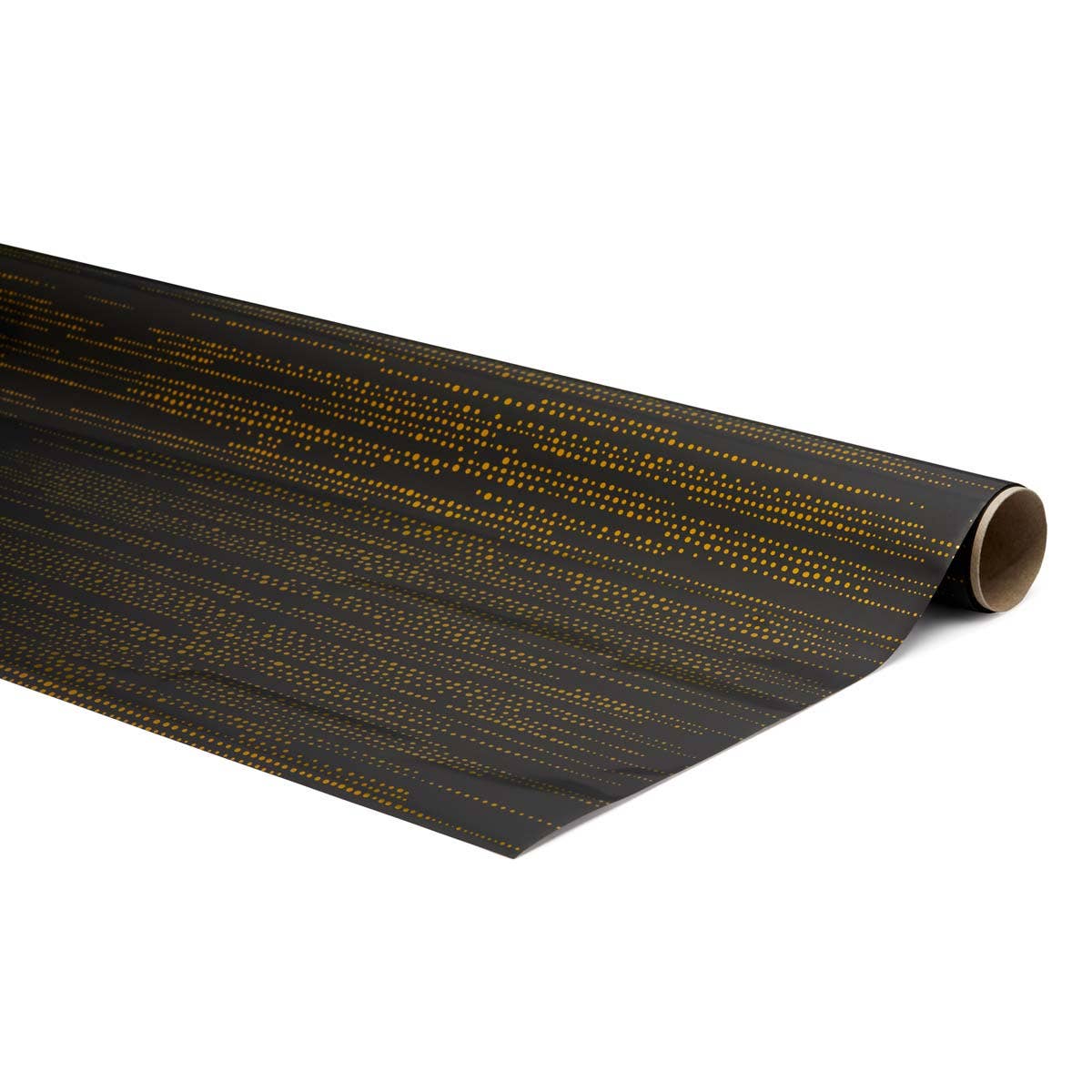 Draeger Paris - Wholesale Wrapping Paper Roll - Box of 40 Rolls - black and gold mirror.9