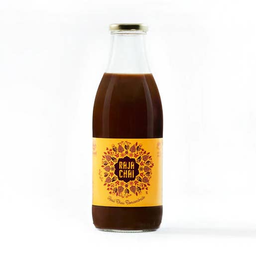 Raja Chai 1L & 500ml Premium Liquid Brewed Chai for wholesale by Mikro Coffee Roasters